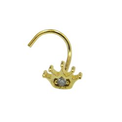 Piercing de nariz de flor em Ouro amarelo 18k - FerPier - Piercings FerPier  - Peças em Ouro 18k, Folheados a Ouro, Prata 950 e Aço cirúrgico - Comercio  Varejista de Artigos de Joalheria