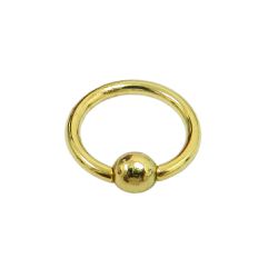 Piercing em Ouro 18k Argola de Bolinha - J18900075 - RDJ Joias