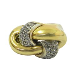 Anel em Ouro 18k com 50 Brilhantes Naturais - JAR0001215-9 - RDJ Joias