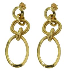 Brinco em Ouro 18k Cascata Grande - JBR000223-7 - RDJ Joias