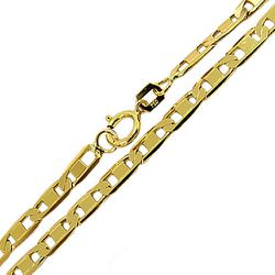 Cordão Piastrine de Ouro 18k 50cm 10,5g - JC0007210-5 - RDJ Joias