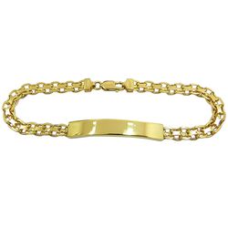 Pulseira Italiana Masculina em Ouro 18k - JP0004213-7 - RDJ Joias