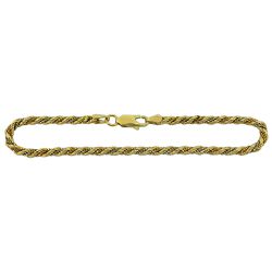 Pulseira em ouro 18k Trancilin Três Cores - JP000725-5 - RDJ Joias