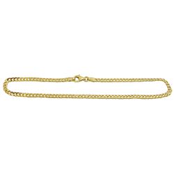 Pulseira de Ouro 18k Elo Grumet Discreta com 2.6x0.9mm - JP031122-0 - RDJ Joias