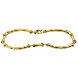 Pulseira Bracelete de Ouro 18k - JP048005914-9 - RDJ Joias