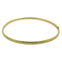 Pulseira em ouro 18k bracelete com trava de segurança - JPB000623-8 - RDJ Joias