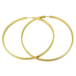 Argola em ouro 18k Grande 66.0mm e 8.1g - JBAR000128-1 - RDJ Joias