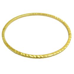 Pulseira em ouro 18k bracelete frisado - JPB000625-2 - RDJ Joias