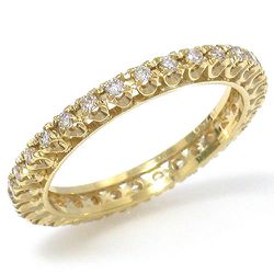 Anel de Brilhantes aparador em ouro 18k com 0.35 Cts. - 0101012035 - RDJ Joias