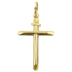 Crucifixo em Ouro Masculino Barato - J03100122 - RDJ Joias
