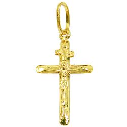 Pingente Cruz de ouro 18k - J03100124 - RDJ Joias