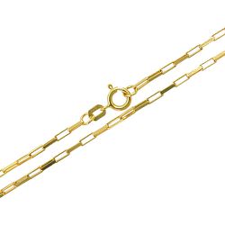Corrente Cartier em Ouro 18k Feminina 40cm 1.3mm - J071000222-8 - RDJ Joias