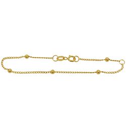 Pulseirinha de Bolinha Grumet em Ouro 18K - J06400054 - RDJ Joias