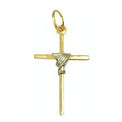 Cruzinha de Ouro 18k - J03101013 - RDJ Joias