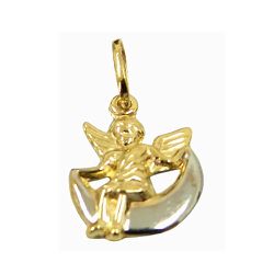 Pingente de Ouro Feminino Anjinho - J03100677 - RDJ Joias