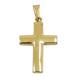 Pingente de Crucifixo Ouro 18K Polido - JPGR000122-1 - RDJ Joias