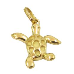 Pingente Feminino de Ouro 18K Tartaruga - JPGR000522-0 - RDJ Joias