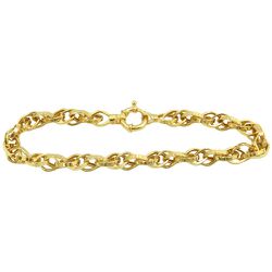 Pulseira Italiana Feminina em Ouro 18K - JP001526-8 - RDJ Joias