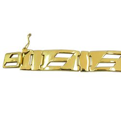 Lindas Pulseiras Masculinas em Ouro 18K 750 - J0620063631-6 - RDJ Joias