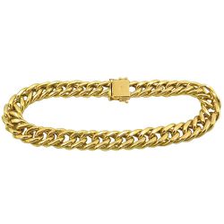 Pulseira Grumet Elo Duplo em Ouro 18K de 8.0mm 11.6g - JP0012211 - RDJ Joias