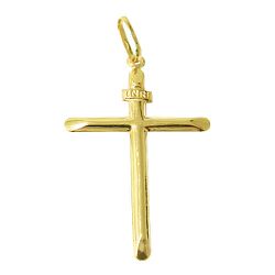 Crucifixo de ouro 18k - J03100123 - RDJ Joias