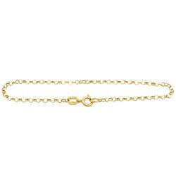 Pulseira de ouro Feminina Elo Português - JP04800611 - RDJ Joias