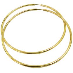 Argolas Africanas de Ouro 18K Grandes - J01800171 - RDJ Joias