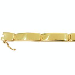 Pulseira Bracelete Masculino de Ouro 18K Maciça - J0610174314-4 - RDJ Joias