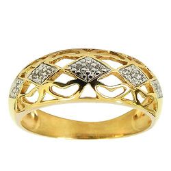 Anel de Ouro 18K com Design Italiano - J06103215 - RDJ Joias