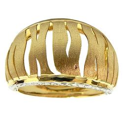 Anel Boleado de Ouro 18K - J10801650 - RDJ Joias