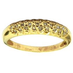 Aparador Diamantado de Ouro 18k com Brilhantes - JAR000122-2 - RDJ Joias