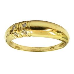 Lindo Anel em Ouro 18K com Brilhantes - JAR000122-8 - RDJ Joias