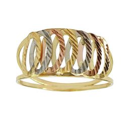 Anéis Femininos Fabricados em Ouro 18K (0,750) - JAR000221-9 - RDJ Joias