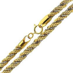 Cordão Trancilin Masculino de Ouro 18K 60cm - JC0015217-3 - RDJ Joias