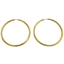 Argola em Ouro 18k Africana - J01800176 - RDJ Joias