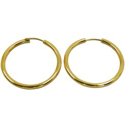 Argola de Ouro 18k 26mm - J01800188 - RDJ Joias