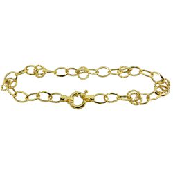 Pulseiras Feminina em Ouro 18k 0,750 - J048005923-3 - RDJ Joias