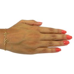 Pulseira em Ouro 18k Familia - J12400201 - RDJ Joias