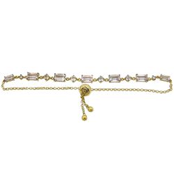 Pulseira em Ouro 18k Feminina com Pedras Naturais - J07601797 - RDJ Joias