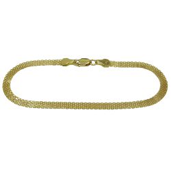 Pulseira em Ouro 18k Modelo Esteira 3.5g 4.0mm - JP0004213-5 - RDJ Joias