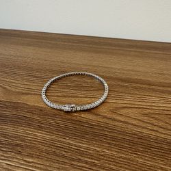 Pulseira Riviera em Ouro Branco 18k com Diamantes 3.72 Ct - RDJ00251068-0 - RDJ Joias