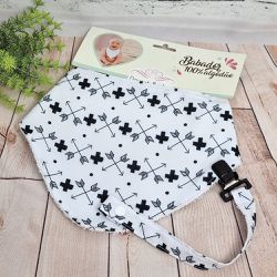 Babador bandana de tecido microfibra e atoalhado c... - Reart Baby