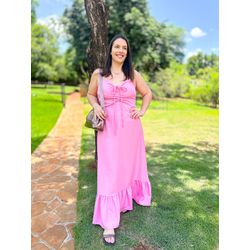 Vestido Lady rosa - 2344 - Rebeca Azevedo
