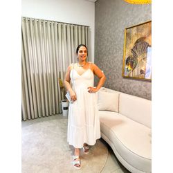 Vestido Adriana Branco - 2507 - Rebeca Azevedo