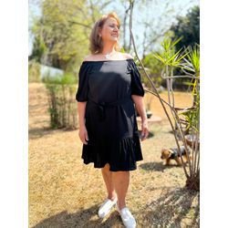 Vestido Renata Preto - 2415 - Rebeca Azevedo