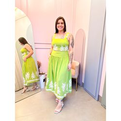 Conjunto Livia verde - 2214 - Rebeca Azevedo