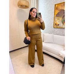 Conjunto Roberta Tricot Mel - 3049 - Rebeca Azevedo