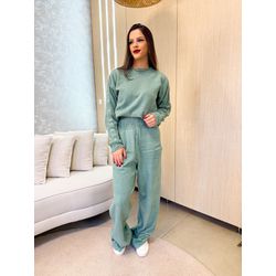 Conjunto Tricot Loice Verde - 3005 - Rebeca Azevedo