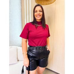 Blusa Noemia Marsala - 2919 - Rebeca Azevedo