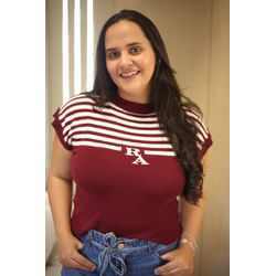 Blusa Tricot Rebeca Azevedo Marsala - 2816 - Rebeca Azevedo